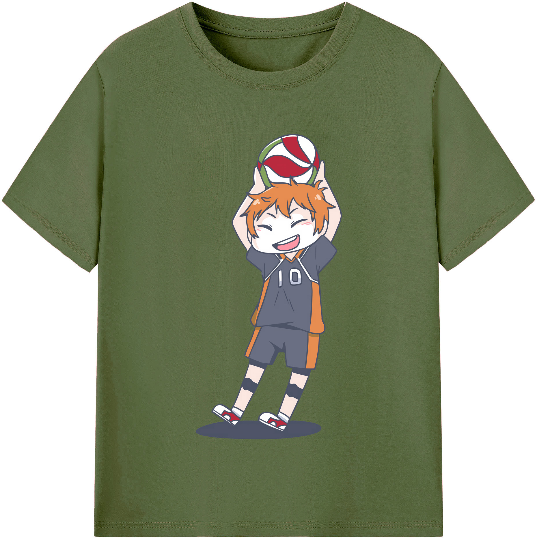 （画像用） ハイキュー!! Haikyu!! 綿100％半袖Tシャツ（フロントプリント）